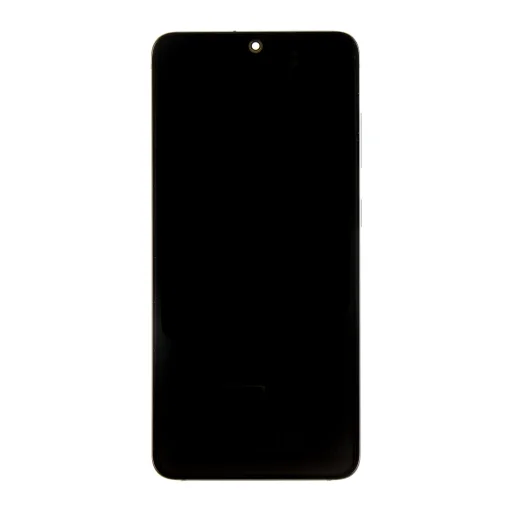 LCD kijelző + Érintő + Előlapi keret egység Samsung G980/G981 Galaxy S20 Cloud Blue Kamera nélkül (Szerviz csomag), - 1