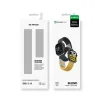 2 darabos AmazingThing Blend szíj készlet Apple Watch 45/46/49mm - Sárga-Fekete/Fekete - 8