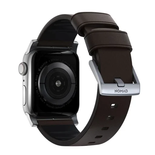 Nomad Active Strap Pro Apple Watch 49 / 45 / 44 / 42 mm - barna és ezüst - 1
