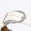 AmazingThing Class Band bőrszíj Apple Watch 45 / 46 / 49 mm - Világos Bézs thumbnail