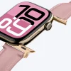 AmazingThing Class Band bőrszíj Apple Watch 45/46/49 mm - Rózsaszín thumbnail