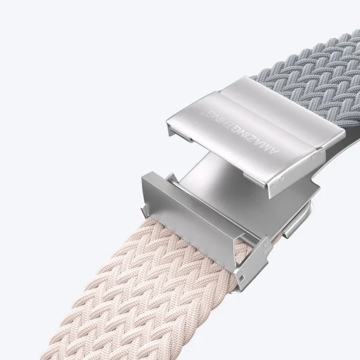 2 darabos AmazingThing Blend szíj szett Apple Watch 45/46/49mm - Pink-Szürke/Rózsaszín - 5