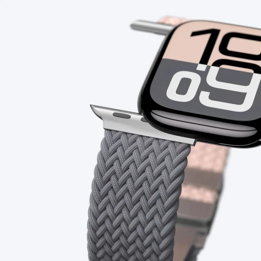 2 darabos AmazingThing Blend szíj szett Apple Watch 45/46/49mm - Pink-Szürke/Rózsaszín - 6