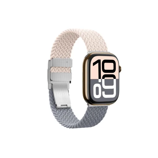 2 darabos AmazingThing Blend szíj szett Apple Watch 45/46/49mm - Pink-Szürke/Rózsaszín - 8