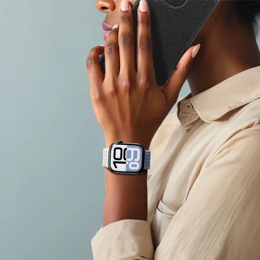 AmazingThing Blend szíj készlet Apple Watch 45/46/49mm - Űrkék/Stellar - 10