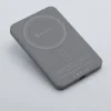 FORCELL F-ENERGY F5K8 Super Slim powerbank compatible with MagSafe PD3.0 QC4.0 15W 5000 mAh grey thumbnail