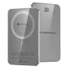 FORCELL F-ENERGY F5K8 Super Slim powerbank compatible with MagSafe PD3.0 QC4.0 15W 5000 mAh grey thumbnail