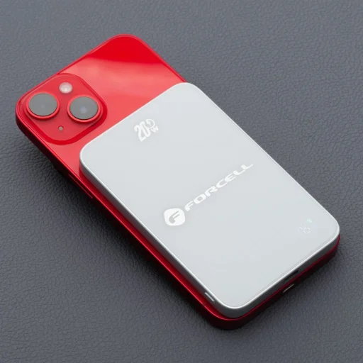 FORCELL F-ENERGY F5K8 Super Slim powerbank kompatibilis MagSafe PD3.0 QC4.0 15W 5000 mAh fehér - 4