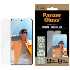 PanzerGlass Ultra-Wide Fit edzett üveg Samsung Galaxy S25 Edge készülékhez - Átlátszó üvegfólia