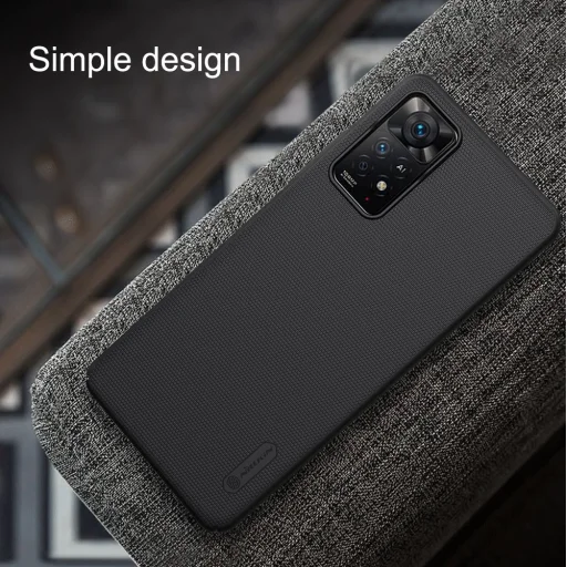 Nillkin Super Frosted hátlap tok Xiaomi Redmi Note 11 Pro/11 Pro 5G Fekete - 3