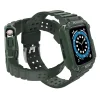 Protect Strap szíj tok Apple Watch 9 / 8 / 7 / 6 / 5 / 4 / 3 / 2 / SE / SE2 (41 / 40 / 38mm) páncélozott tok zöld thumbnail