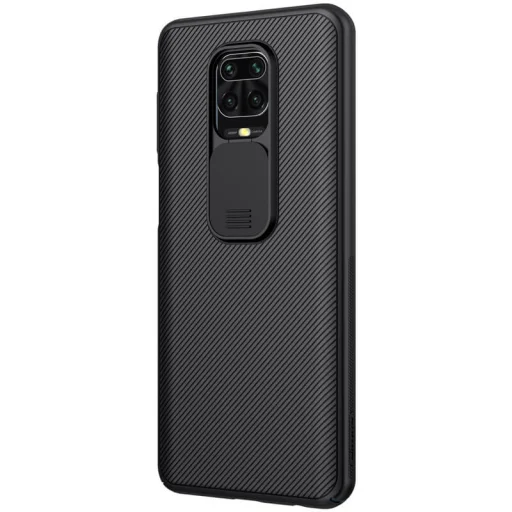Nillkin CamShield kemény tok Xiaomi Redmi Note 9 Pro/9S/9 Pro Max fekete tok - 6