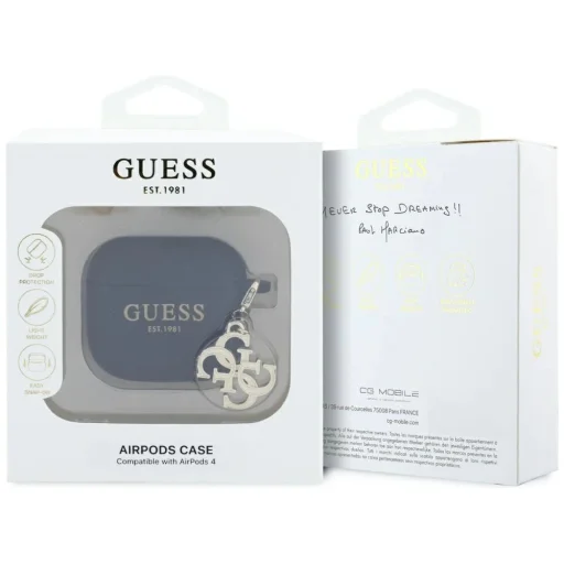 Guess 4G Charm tok AirPods 4 - Fekete - 3