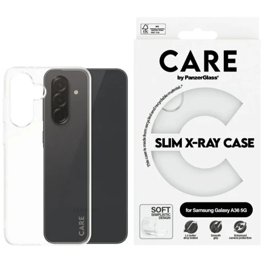 CARE by PanzerGlass Fashion X-Ray Samsung Galaxy A36 5G tok - Átlátszó - 1