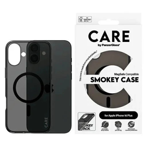 iPhone 16 Plus 6.7" dym/szürke MagSafe CARE by PanzerGlass Flagship tok - 1