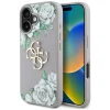  iPhone 16 Lila Guess Grained Roses Big 4G Logo tok