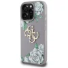  iPhone 16 Pro Lila Guess Grained Roses Big 4G Logo tok - 2