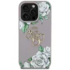  iPhone 16 Pro Lila Guess Grained Roses Big 4G Logo tok - 3