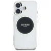  iPhone 16 fekete Guess IML Metal Colored Circle Classic Logo MagSafe tok thumbnail