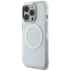  iPhone 16 Pro fehér Guess IML Metal Colored Circle Classic Logo MagSafe tok - 2
