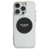  iPhone 16 Pro Max Fekete Guess IML Metal Colored Circle Classic Logo MagSafe tok thumbnail