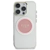  iPhone 16 Pro Max rózsaszín Guess IML Metal Colored Circle Classic Logo MagSafe tok thumbnail