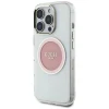  iPhone 16 Pro Max rózsaszín Guess IML Metal Colored Circle Classic Logo MagSafe tok thumbnail