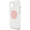  iPhone 16 Rózsaszín Guess IML Metal Colored Circle Classic Logo MagSafe tok - 6