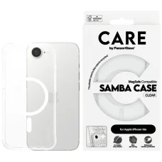 CARE by PanzerGlass Fashion MagSafe iPhone 16e tok - Átlátszó