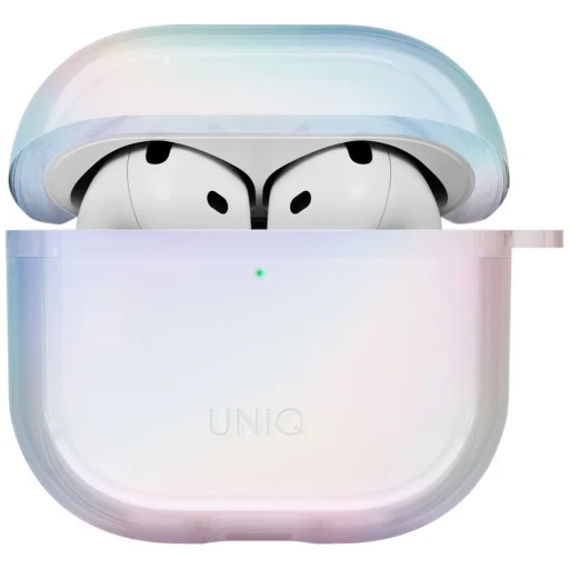 Uniq Iridescia tok AirPods 4 Hang tok - holo fehér - 2