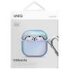 Uniq Iridescia hang tok AirPods 4-hez - holo kék tok thumbnail