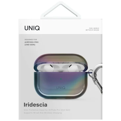 Uniq Iridescia tok AirPods Pro 2 Hang tok - Holo Multicolor - 4