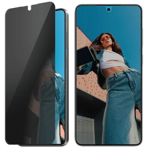  Samsung Galaxy S25 Edge Átlátszó PanzerGlass Ultra-Wide Fit Privacy üvegfólia - 2