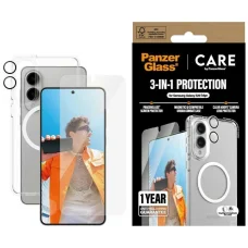 CARE by PanzerGlass Flagship 3in1 Tok+Üveg+Lencse Samsung Galaxy S25 Edge - átlátszó