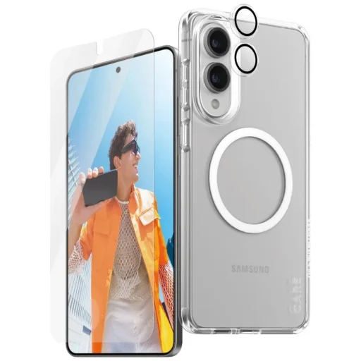 CARE by PanzerGlass Flagship 3in1 Tok+Üveg+Lencse Samsung Galaxy S25 Edge - átlátszó - 2