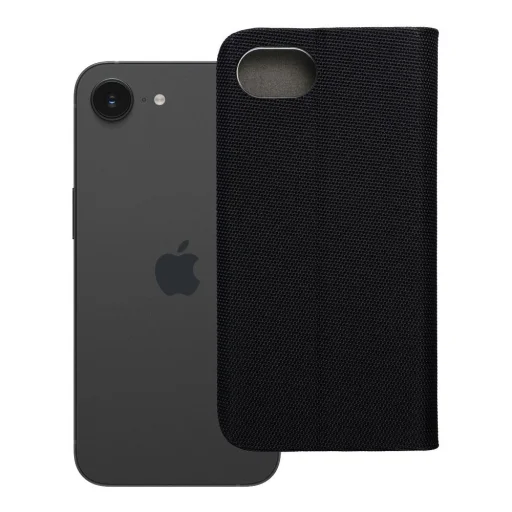 SENSITIVE flipové puzdro iPhone 16e/17e čierne - 12