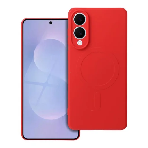 SILIKON MAG TOK kompatibilis MagSafe SAMSUNG S25 Edge piros tok - 1