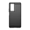 Xiaomi Poco F4 5G fliptok Carbon Case fekete - 6