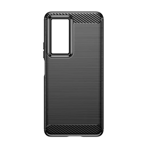 Xiaomi Poco F4 5G fliptok Carbon Case fekete - 6