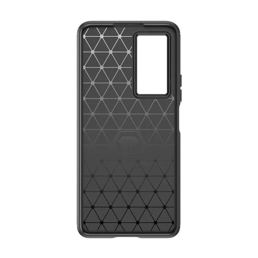 Xiaomi Poco F4 5G fliptok Carbon Case fekete - 7