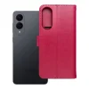 MEZZO flipové puzdro Samsung Galaxy S25 Edge macko purpurové thumbnail