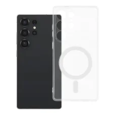 Samsung S25 Ultra Priehľadné puzdro Clear 2 mm kompatibilné s MagSafe (ochrana fotoaparátu)