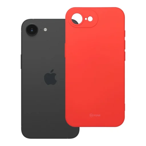 ROAR puzdro COLORFUL JELLY iPhone 16e/17e broskyňovo ružové puzdro - 5