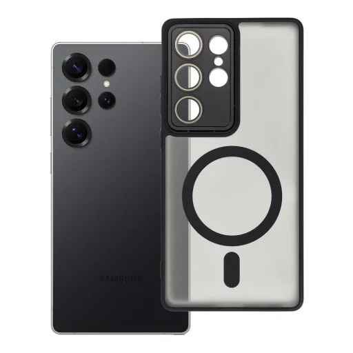 SAMSUNG S25 ULTRA čierne VARIETE MAG COVER puzdro kompatibilné s MagSafe - 8