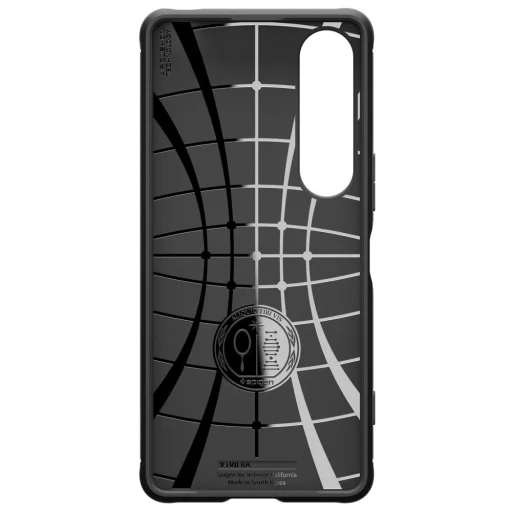  Sony Xperia 1 VII Matt Fekete Spigen Strapabíró Páncél tok - 3