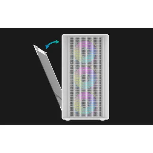 Darkflash DB460M számítógépház (fekete) - 10