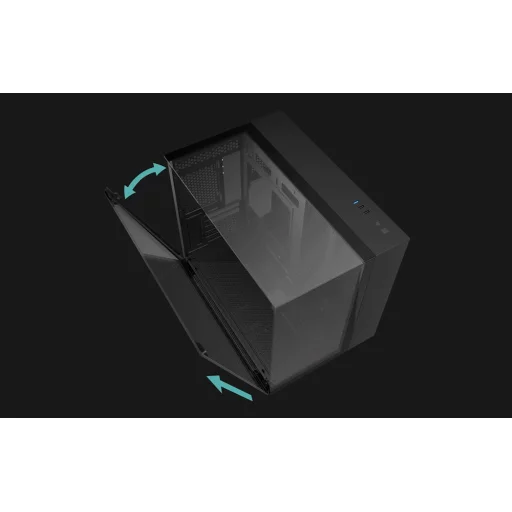 Darkflash TH285M számítógépház (fekete) - 14