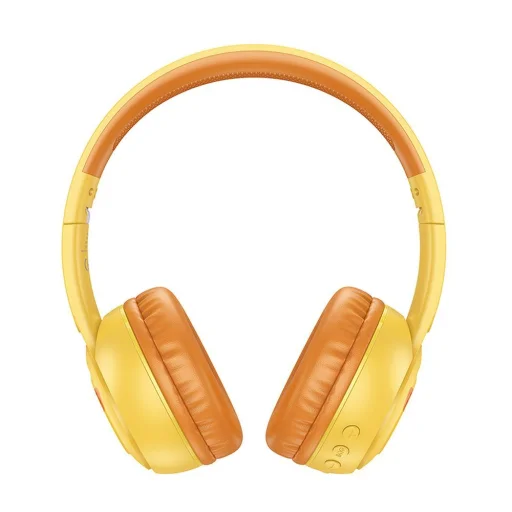 HOCO vezeték nélküli Bluetooth fejhallgatók gyerekeknek W60 nap sárga - 2
