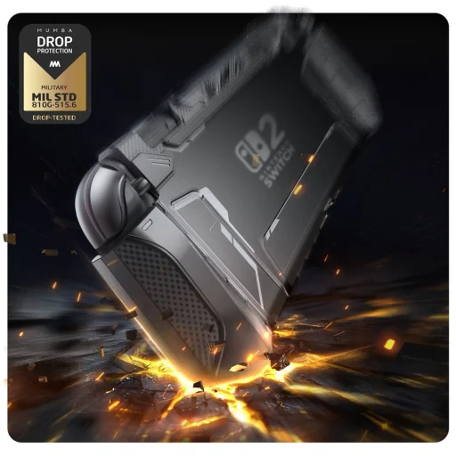  Nintendo Switch 2 Sötét Supcase Blade tok - 6