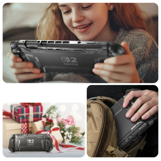  Nintendo Switch 2 Sötét Supcase Blade tok - 8